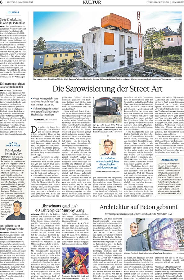 Pforzheimer Zeitung, Michael Müller